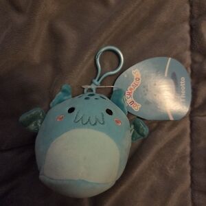 🆕️Squishmallows Theotto Cthulu Keychain Plush